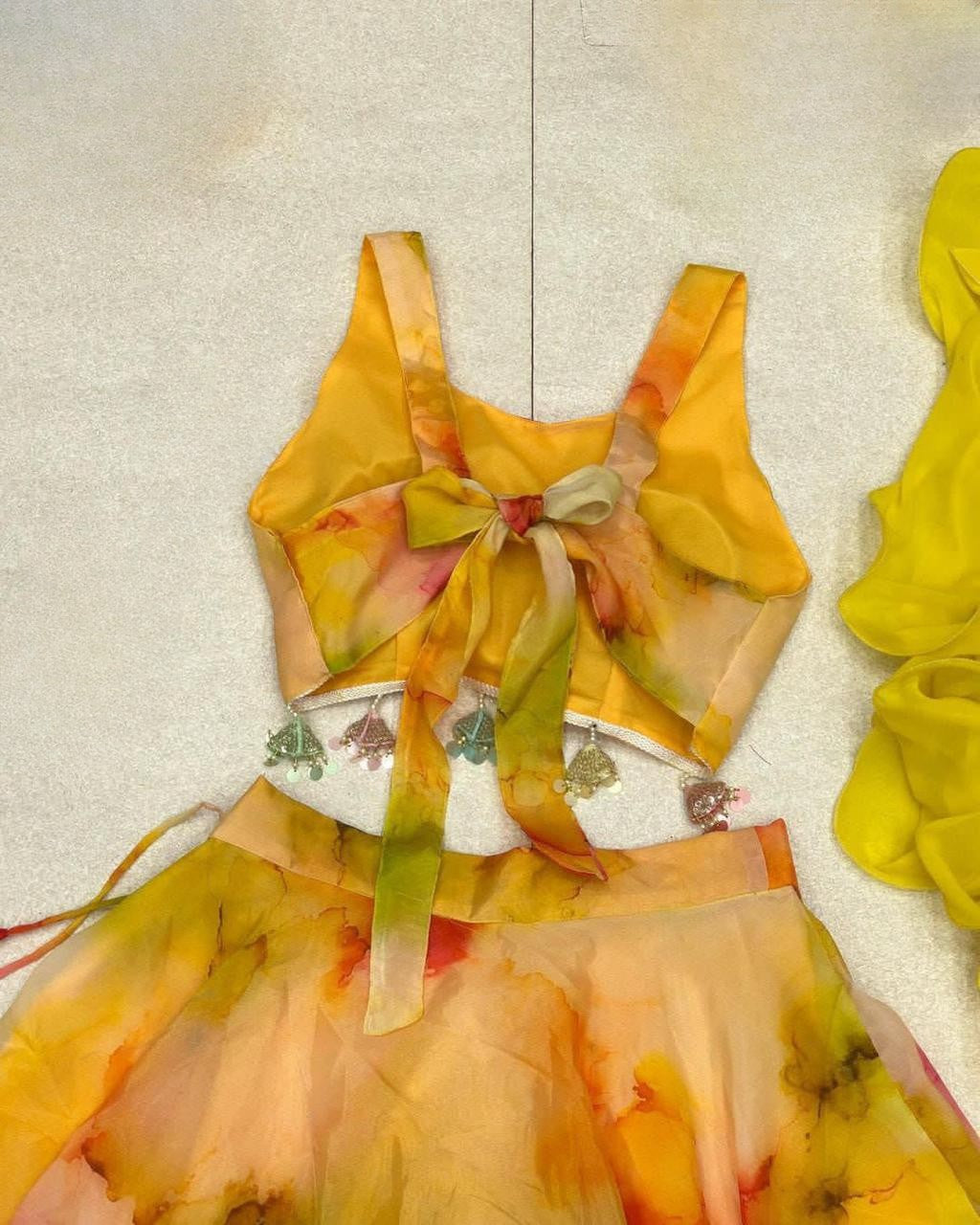 Video Shoot-Ready Vibrant Lehenga – Fully Stitched & Glamorous