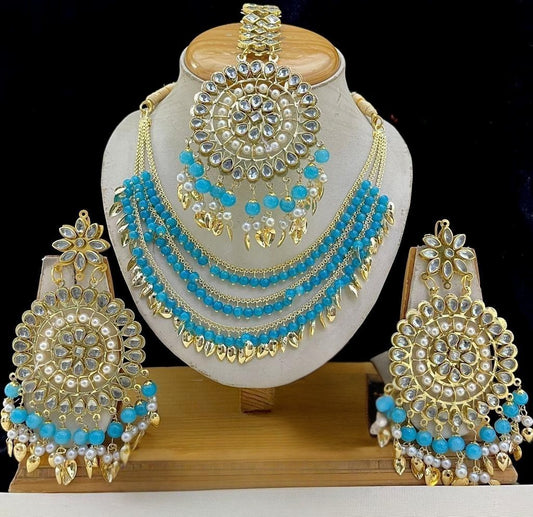 4-Piece Jadau Jewelry Set