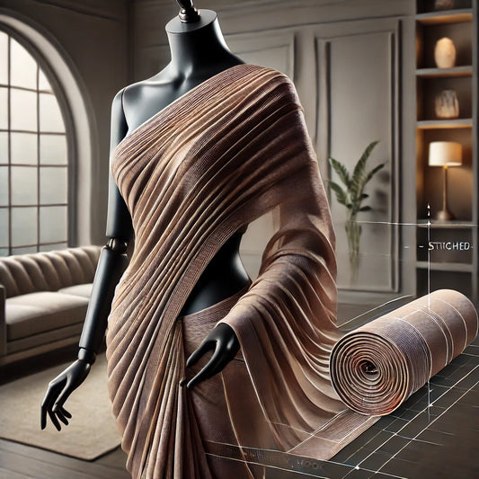 Saree Pre-Pleat Stitching (Add-On)