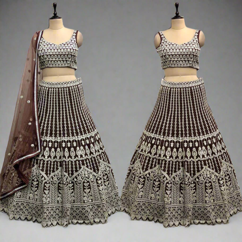 Regal Embroidered Lehenga Set