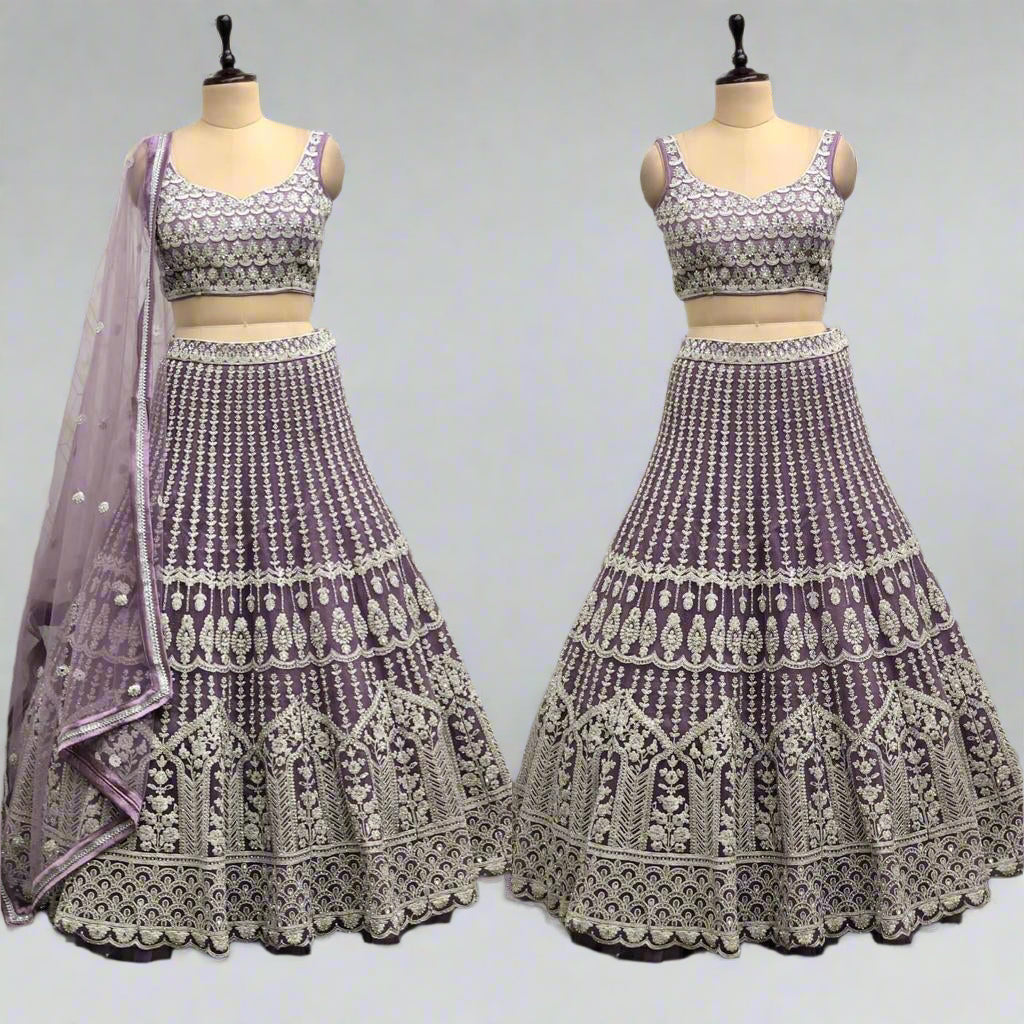 Regal Embroidered Lehenga Set
