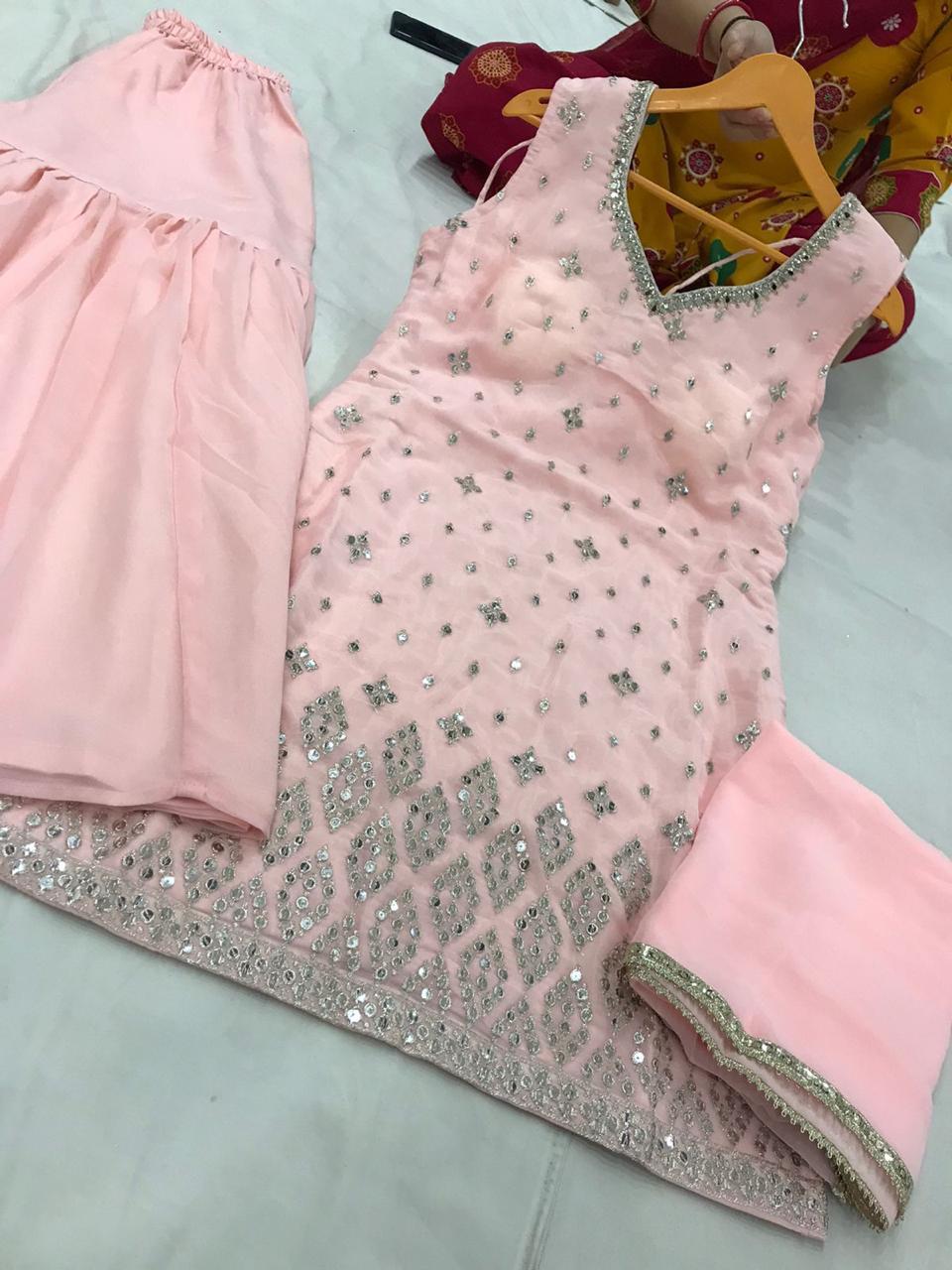 Chic Sharara 3-Piece Set