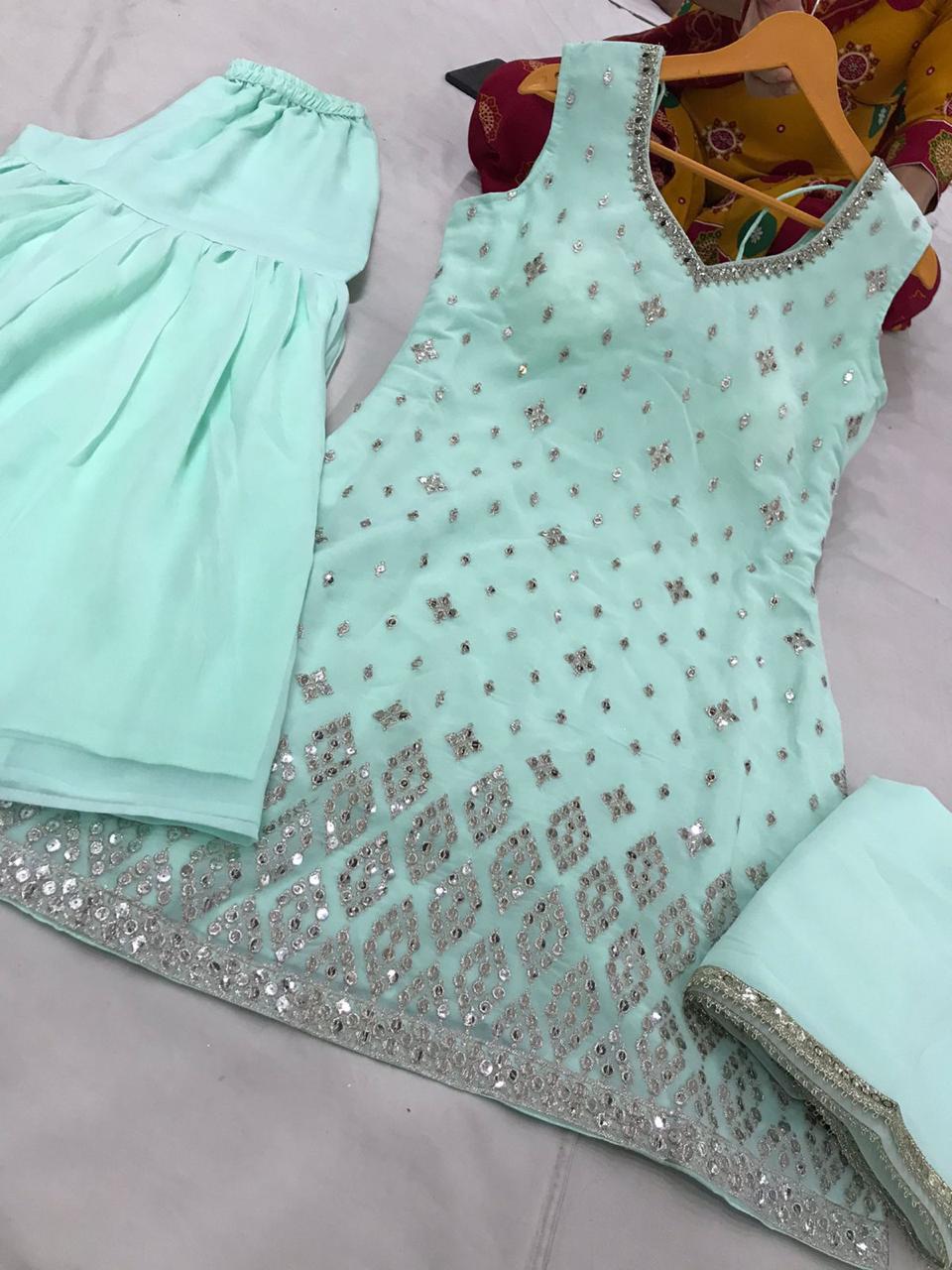 Chic Sharara 3-Piece Set