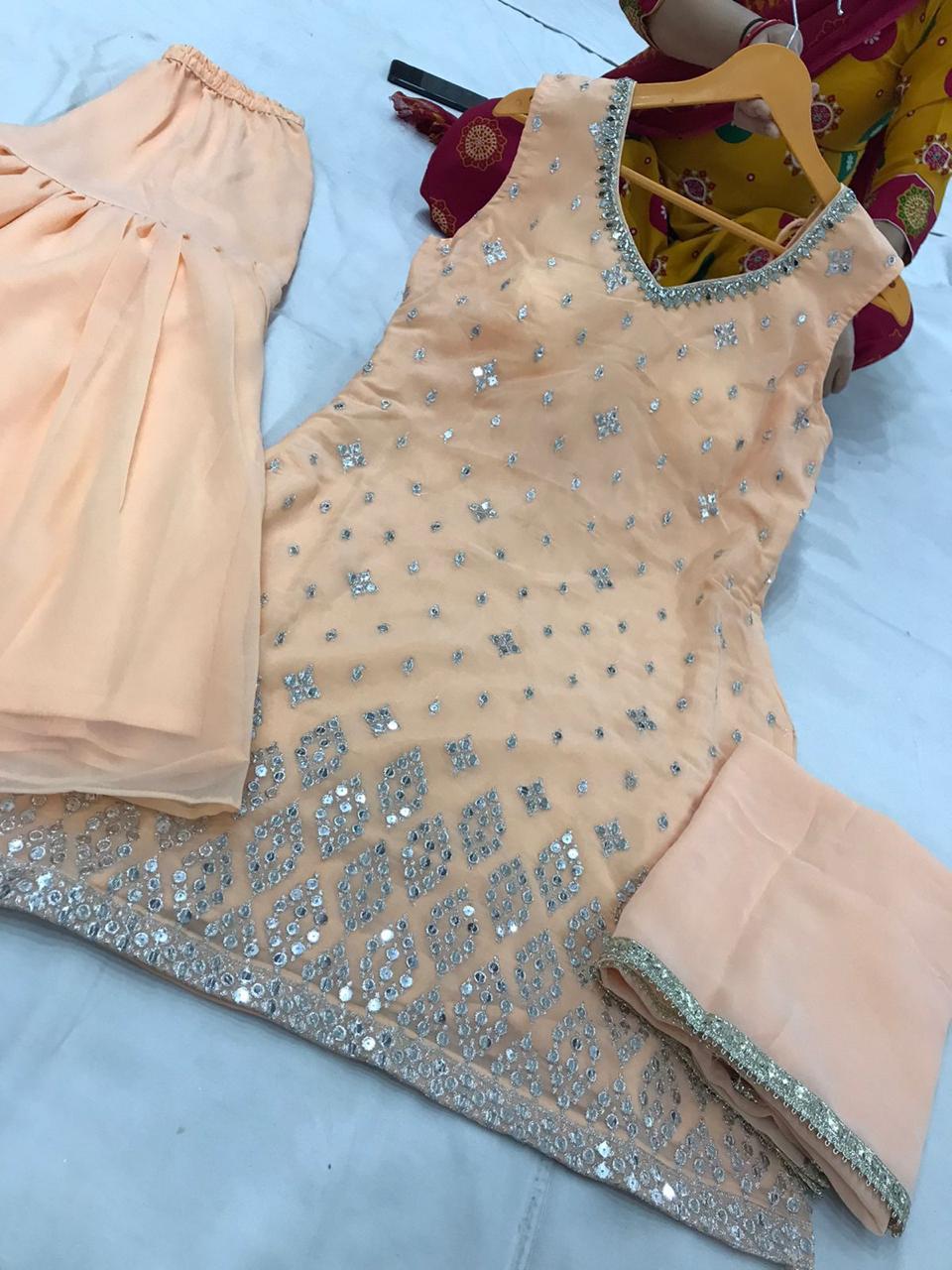 Chic Sharara 3-Piece Set