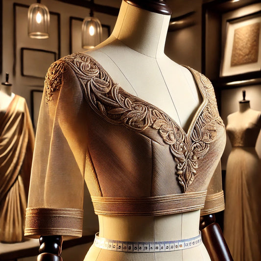 Custom Blouse Stitching (Add-On)