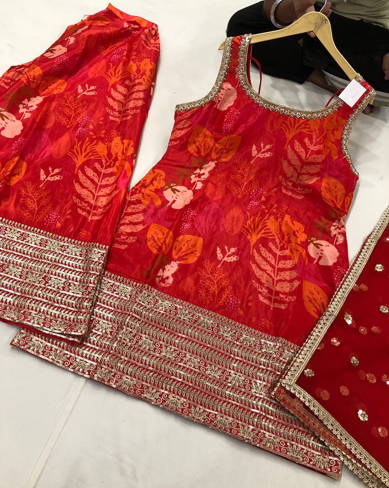 Fall Foliage Palazzo Set