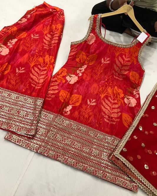 Fall Foliage Palazzo Set