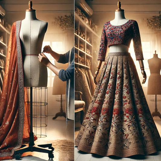 Custom Lehenga | From Saree or Raw Material | (Add-On)
