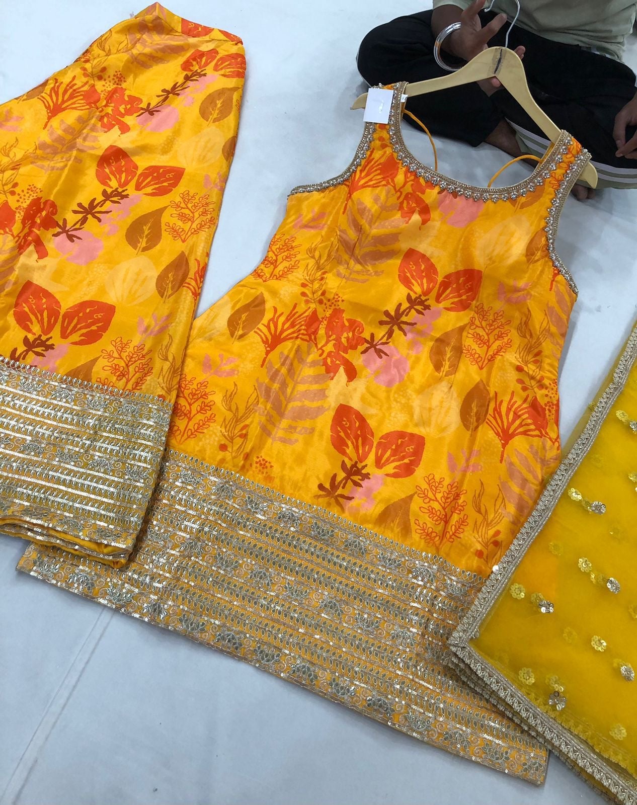 Fall Foliage Palazzo Set