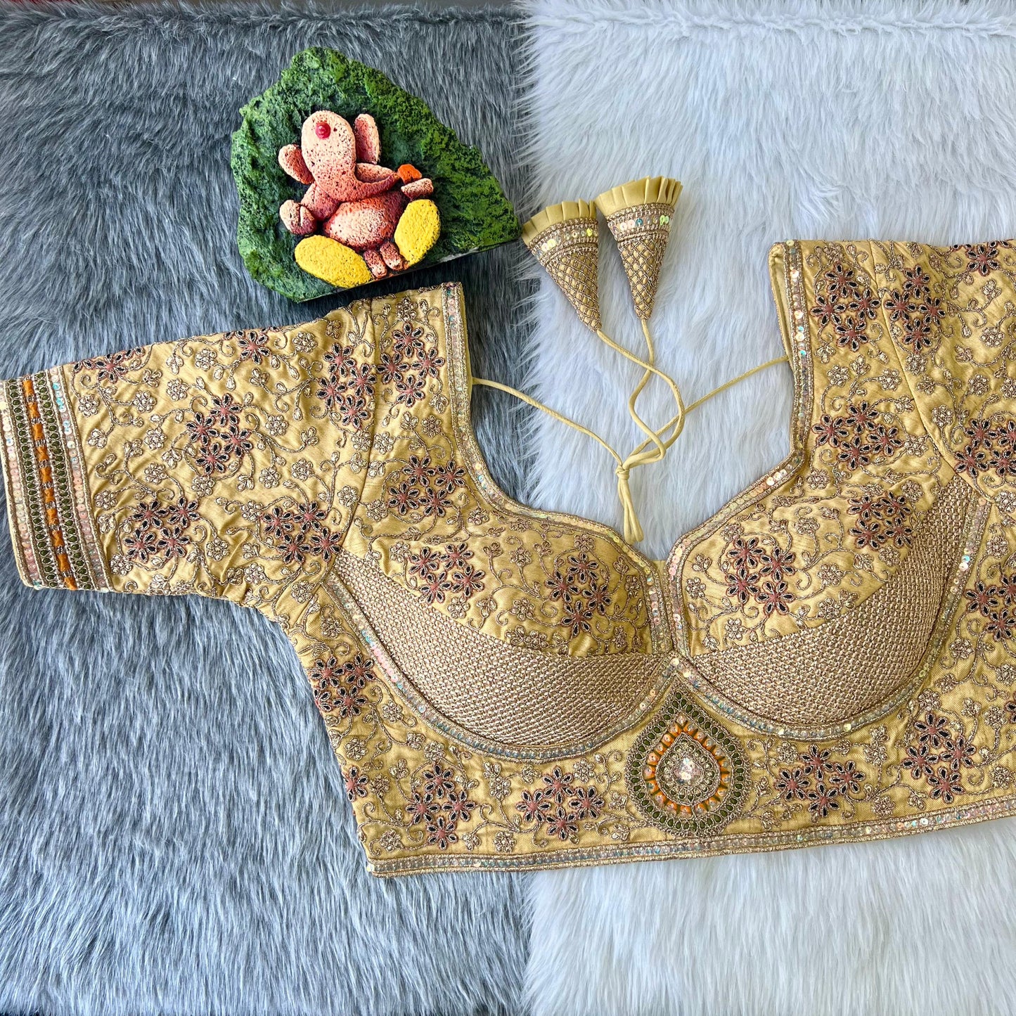 Sabyasachi-Inspired Choli Blouse