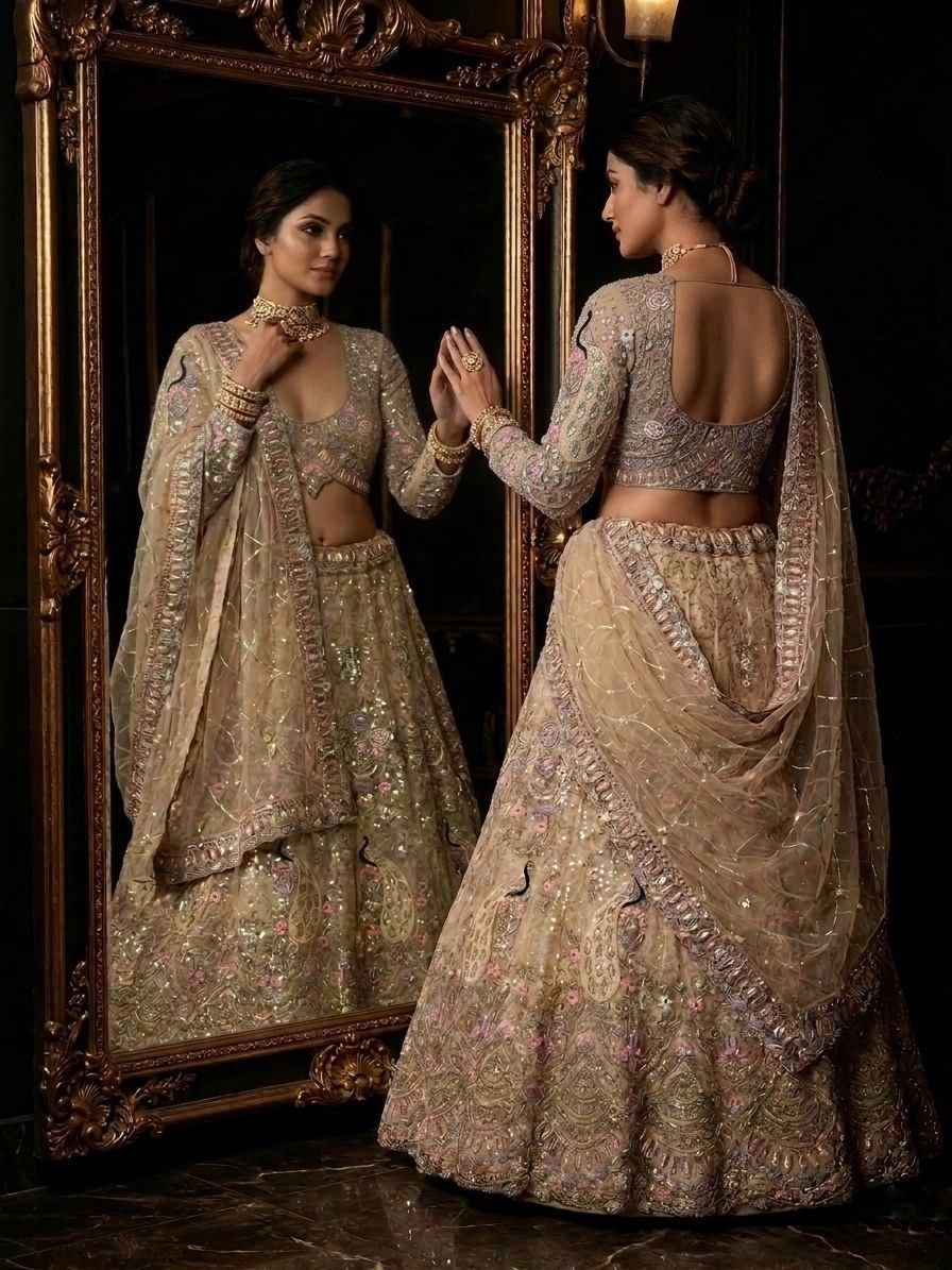Rajkumari Semi-Stitched Lehenga