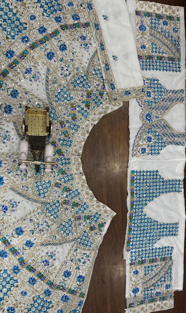 Imperial Garden Semi-Stitched Lehenga